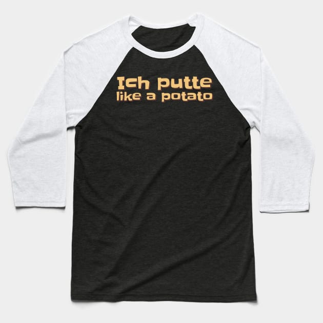 Potato Putt Golf Baseball T-Shirt by ardp13